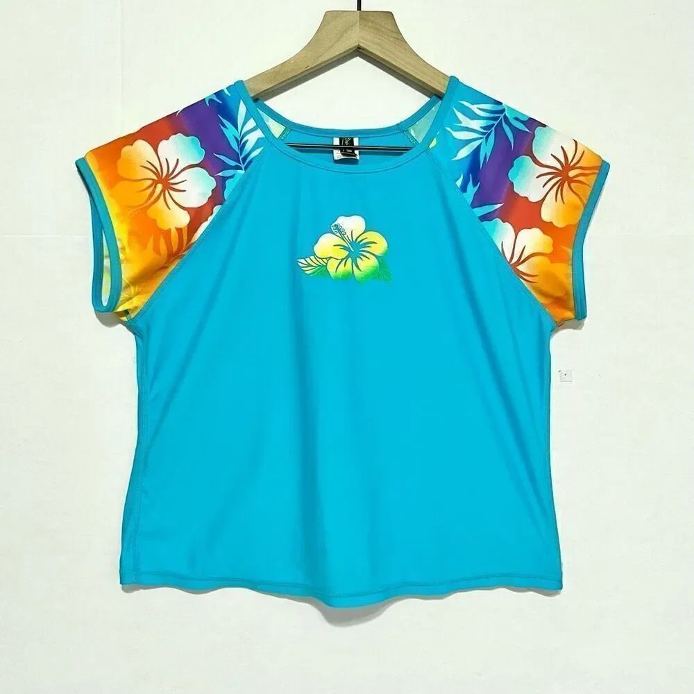 Beach Native Rash Guard Top Girls Size 18.5